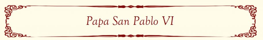 Pope Paul VI Banner (Filipino) Pope Paul VI Banner (Filipino)